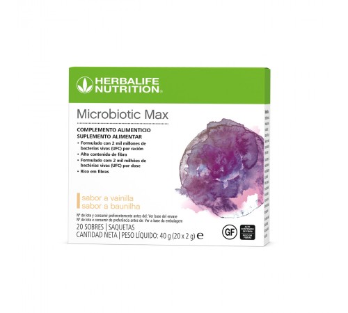 Microbiotic Max Sabor a baunilha