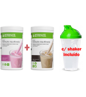 Pack Herbalife 2 Batidos com Shaker incluído