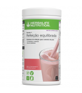 Batido Herbalife sabor Framboesa e Chocolate Branco 500g