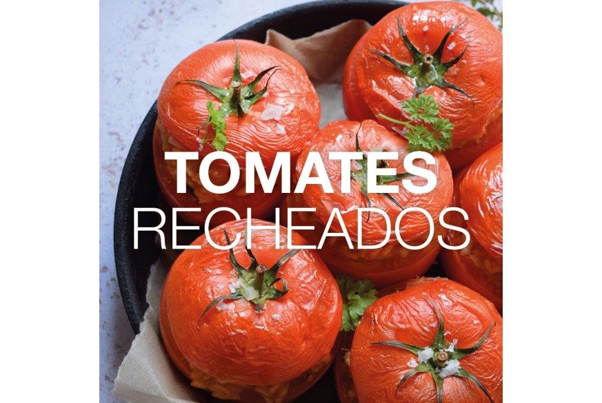 Tomates Recheados com F1 Cogumelos e Ervas Aromáticas