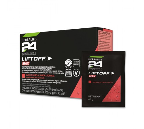 Herbalife24® LiftOff® Max Toranja 10x4,2g	