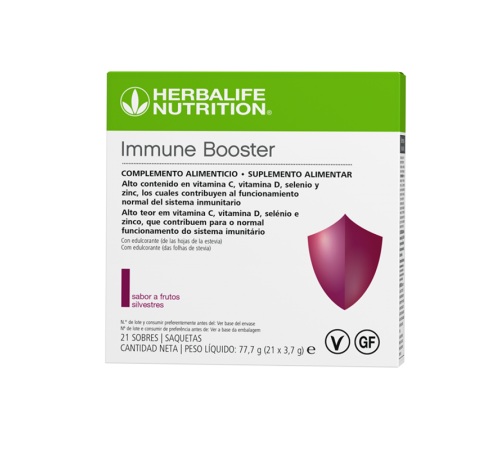 Immune Booster Frutos Silvestres 21 x 3,7g  - FÓRMULA NOVA E MELHORADA